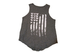 Canotta donna "Grayson/Threads" bandiera USA taglia XL