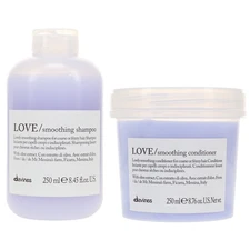 Davines LOVE Smoothing Shampoo 8.45 oz & LOVE Smoothing Conditioner 8.76 oz