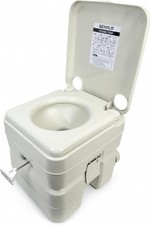 SEAFLO Portable Toilet for Marine, RV, Camping and Boat 5.3 Gallon 