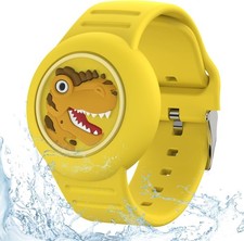 Waterproof Airtag Bracelets for Kids  Apple Air tag Holder for Kids-Soft Silicone