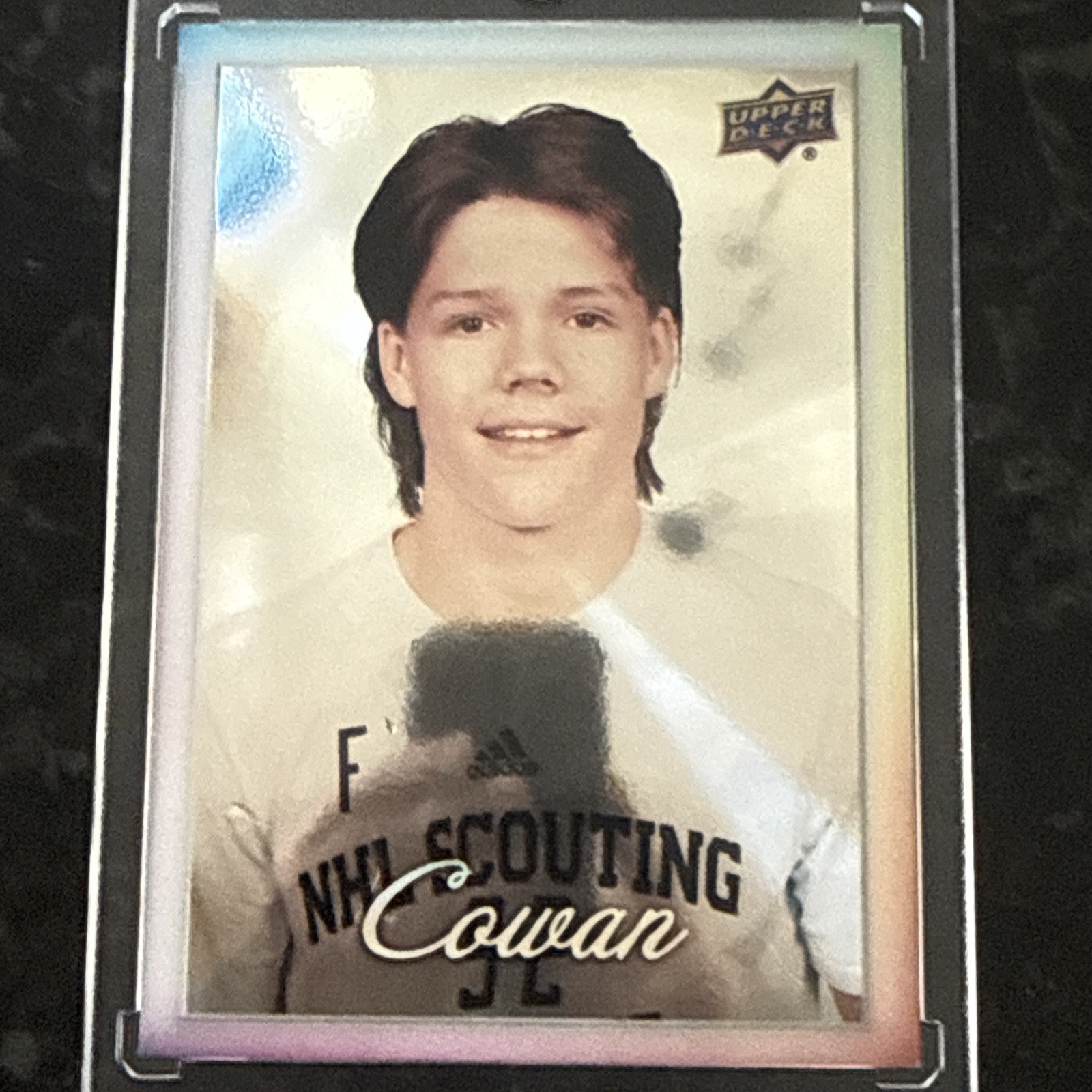 2025-26 Upper Deck Series 2 Incarnations Easton Cowan RC 1:10 Case Hit SSP Leafs