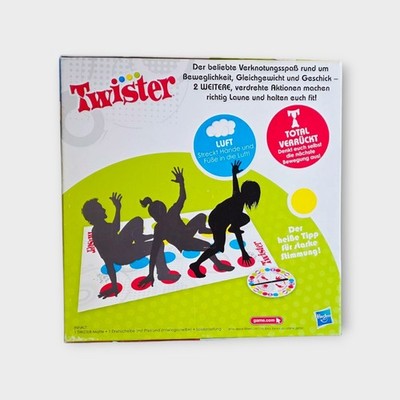 Hasbro Gaming Twister Partyspiel für Familien und Kinder, Twister Spiel ab 6 Jah