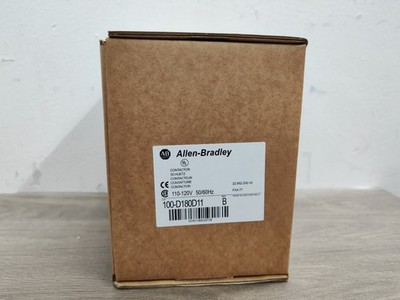 NEW Factory Sealed Allen-Bradley 100-D180D11 Contactor 100D180D11