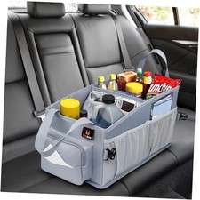 Grey SUV Passenger Car Seat  Trunk Organizer - Front or Back Seat Storage