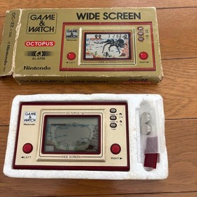 [Rare] Original item Octopus, with box, , and batteriesNintendo Game & Watch