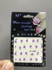 1Sheet/Lot Popular Exquisite Water Transfer DIY Nail Sticker XF1095