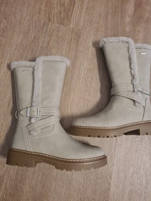 Warm gefütterte Winterstiefel von Land Rover Gr. 40  mit Karton