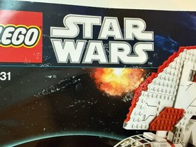LEGO Star Wars: T-6 Jedi Shuttle (7931) Complete W/mini Figs