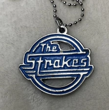 THE STROKES - Necklace / Pendant (Blue)