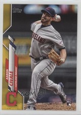 2020 Topps Walgreens Yellow Aaron Civale #223 Rookie RC 8d2