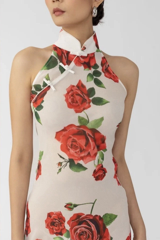 NWT! SAU LEE GLADYS ROSA SHEER DRESS SIZE 6 - Изображение 3 из 4