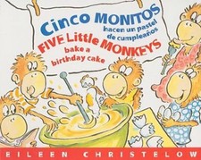 Cinco Monitos Hacen un Pastel de Cumplea�os Board Books Eileen Ch