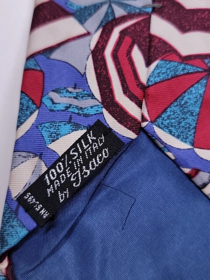 Charles Jourdan 男式正式领带 58 英寸 Lx3.5 英寸宽多色领带 — 第 4/4 张图片