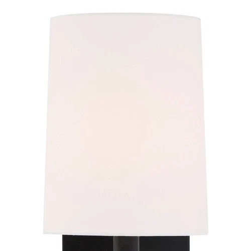 Crystorama Bromley 18 1/4" High Black Forged Wall Sconce - Picture 5 of 9