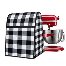BAGSPRITE Stand Mixer Cover for Kitchen Fit 6 - 8 Quart, Buffalo Check