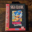 Sonic The Hedgehog (Sega Genesis, 1991) Sega Classic Case and Game Only