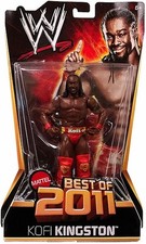 Official Mattel WWE Basic Best of 2011 - Kofi Kingston Wrestling Action Figure