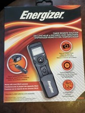 ENERGIZER DSLR CAMERA TIMER REMOTE SHUTTER for CANON NIKON SONY OLYMPUS PENTAX