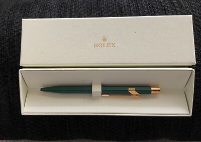 100% Original Rolex Green Pen Caran d'Ache 858 Novelty Green Gold