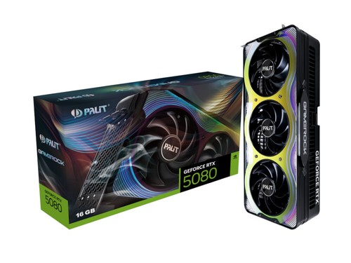 Nvidia GeForce RTX 5080 | Palit RTX 5080 GameRock 16GB GPU
