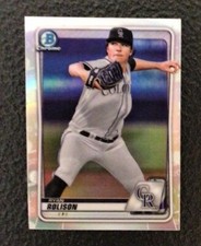 2020 Bowman Chrome Prospects/Draft/Base Parallels You Pick $2.00 or 2 Card Min