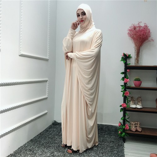 Ramadán Mujeres Khimar Vestido de Oración Kaftán Niqab Vestido Árabe Disfraces Islámicos - Imagen 143 de 315