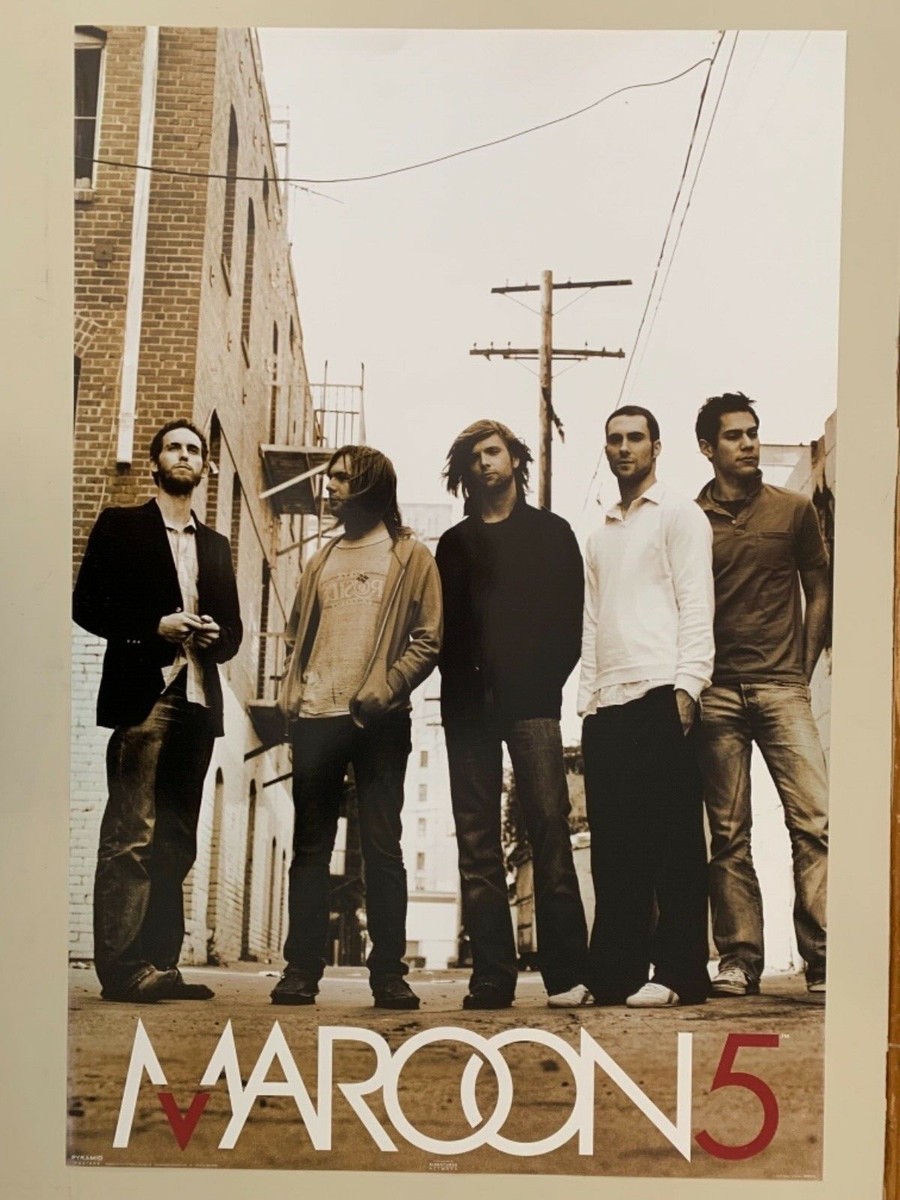 MAROON 5, RARE AUTHENTIC 2004 POSTER | eBay