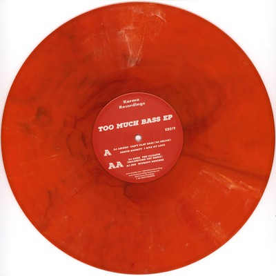 V.A. - Too Much Bass Ep Orange Marble Vinyl Edition (2024 - UK - Original)