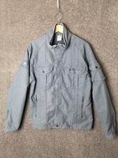 Nike MCMLXXII Vintage Light Blue Full Zip Cotton Jacket Coat - Men's Medium