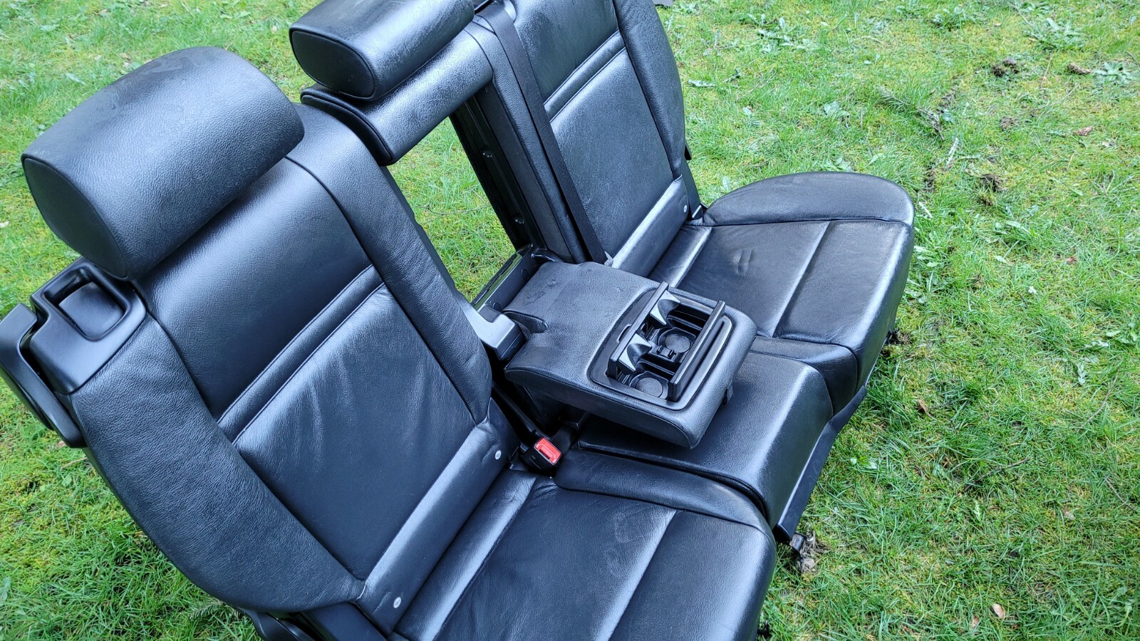 2007 2013 BMW E70 X5 Front Rear Seat Seats Set 2nd Row Black Heated