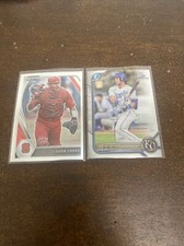 Luca Tresh 2022 1st Bowman Chrome & 2021 Prizm Draft