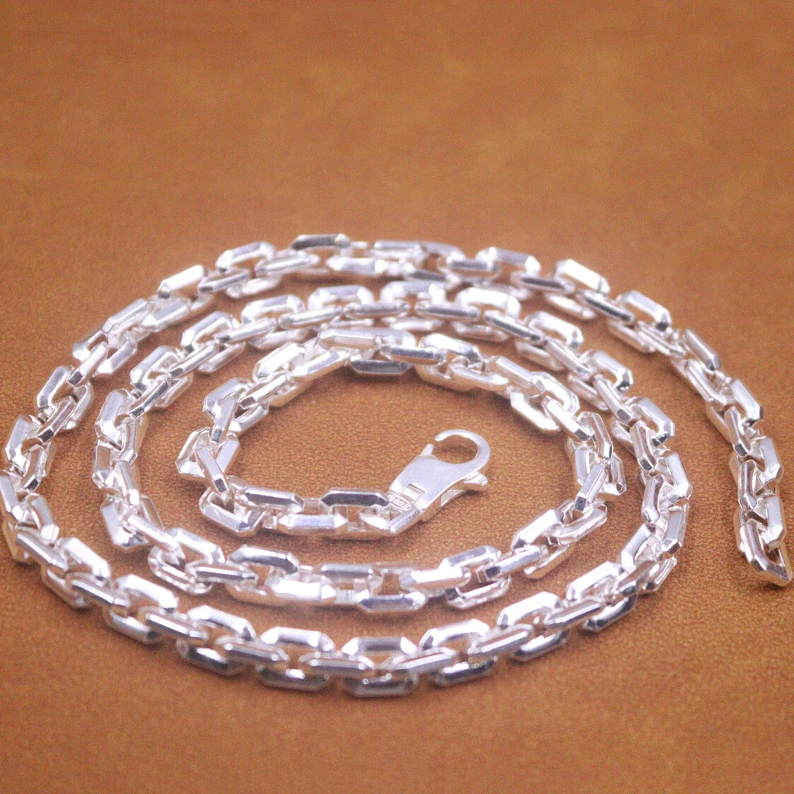 Mens 22 inch sterling silver chain deals
