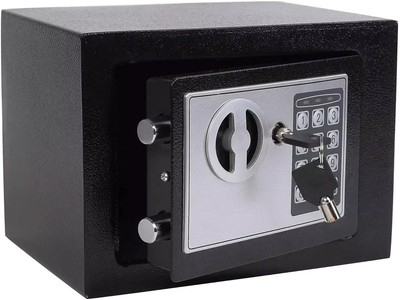 Caja Fuerte Cajas Fuertes Pequeña De Seguridad Para Dinero Contra Fuego Secreta