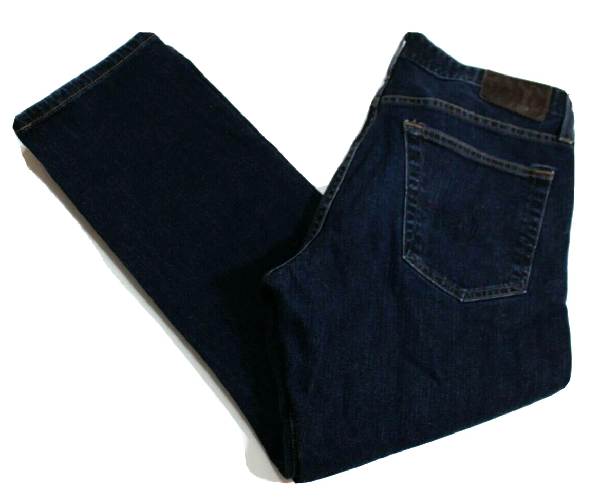 AG Adriano Goldschmied The Everett Slim Straight Mens Jeans 33 x 27 Tagged 33x32
