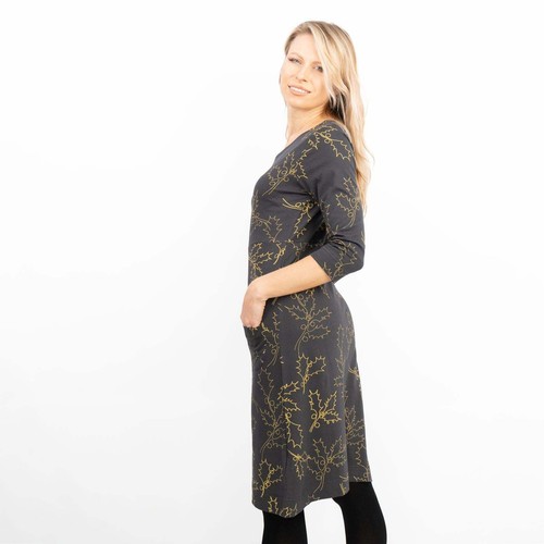 NEU WEIRD FISH Starshine Bio Jersey Kleid Dämmerung, Gr. 18 - Bild 3 von 6