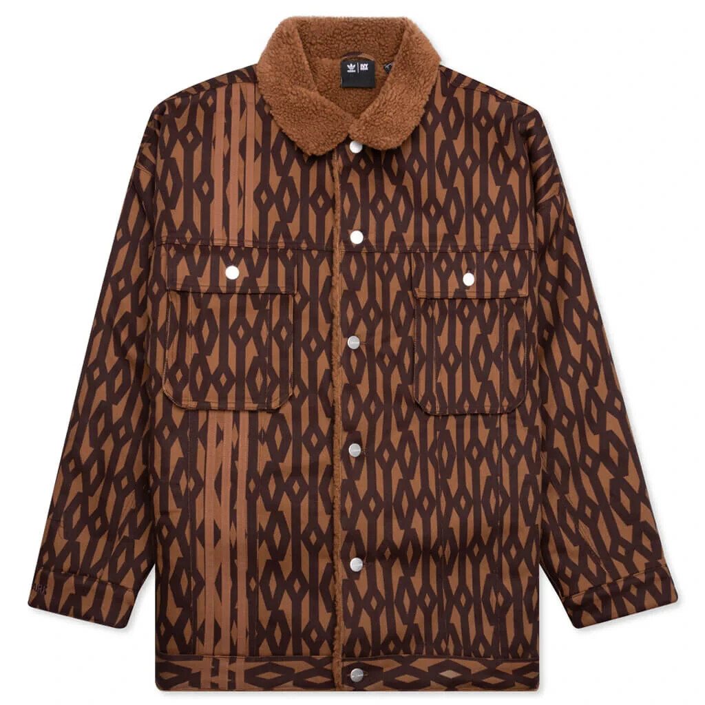 NEW ADIDAS X IVY PARK Unisex Monogram Denim Wild Brown