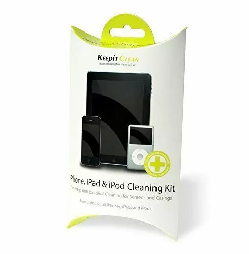 Anti Bacterial Screen Cleaning Kit Wipes & Cloth Smartphone Phone iPad Tablets - Picture 4 of 4