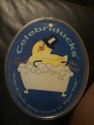 Snoop Dog Doggie Duck Rubber Celebriducks Celebrity 2001 Collection Toy