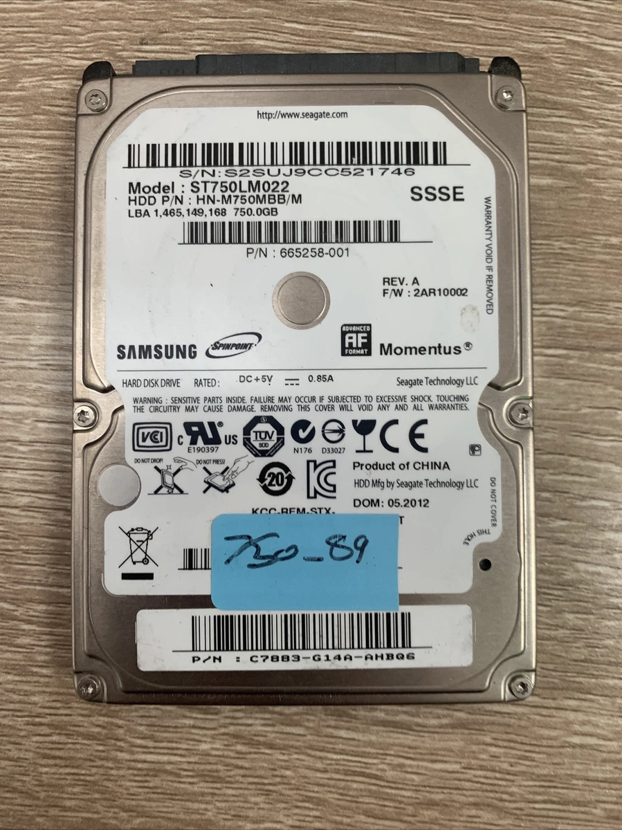 Samsung 750 GB SATA III Internal Hard Disk Drives for sale | eBay
