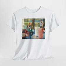 Vintage Dairy Advertisement Retro T-Shirt with The Bordan Family Elsie, Elmer,