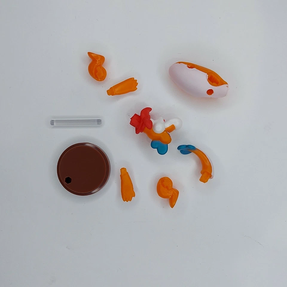 Minifigura Super Mario 3D World Fury 2" Plessie Choco Egg Gashapon Furuta Foto 4 de 4