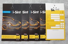 5 Agip Eni Öl Zettel Ölzettel Öl Wechsel Inspektion Motorenöl Anhänger Auto NEU
