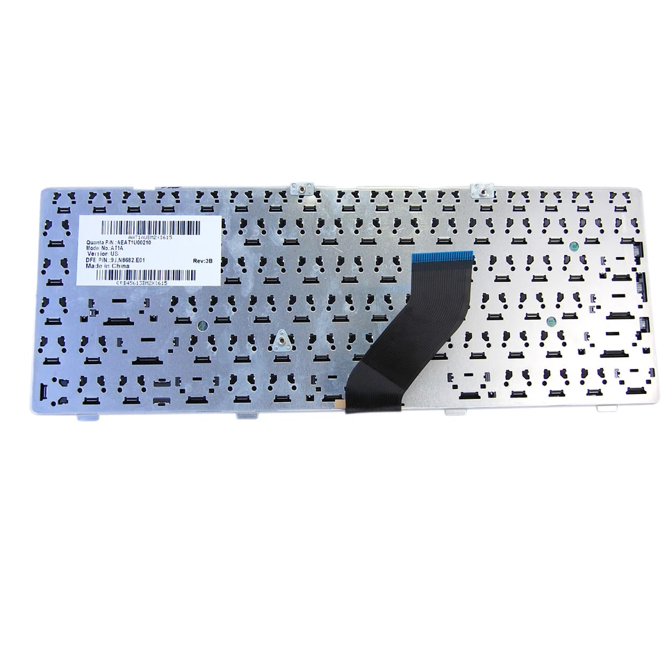 Black Laptop Keyboard for HP Pavilion DV6000-6139 Series AEAT1U00010 Replacement - Image 2 of 3