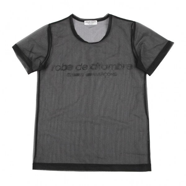 robe de chambre COMME des GARCONS Logo Print Mesh T Shirt Size S-M