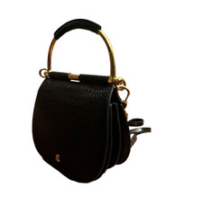 LAUREN RALPH LAUREN 2 In 1 Leather Crossbody  Handheld. NEW