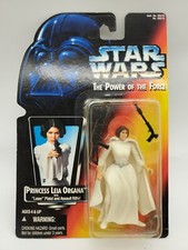 Star Wars Princess Leia Organa 3.75 Inch Power of the Force Red Carded Figure