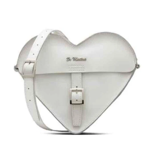 Dr. Martens Heart Satchel Valentine White Red Ltd Shoulder Bag