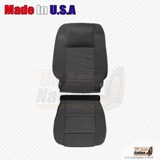 2005 2006 Ford Mustang Front Driver Side Bottom Top Cloth Seat Cover Black 2005 2006 Ford Mustang Front Driver Side Bottom Top Cloth Seat Cover Black