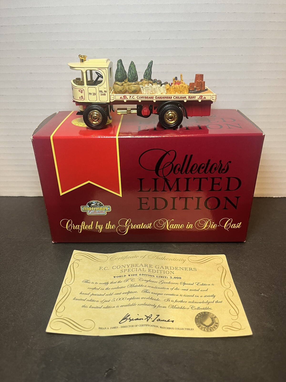 - MATCHBOX  COLLECTIBLES - F.C. CONYBEARE GARDENERS SPECIAL EDITION