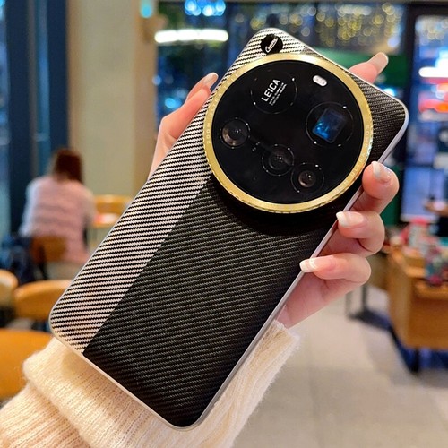Custodia business per Xiaomi 15 Ultra, ibrida moda lusso fibra di carbonio - Foto 8 di 12